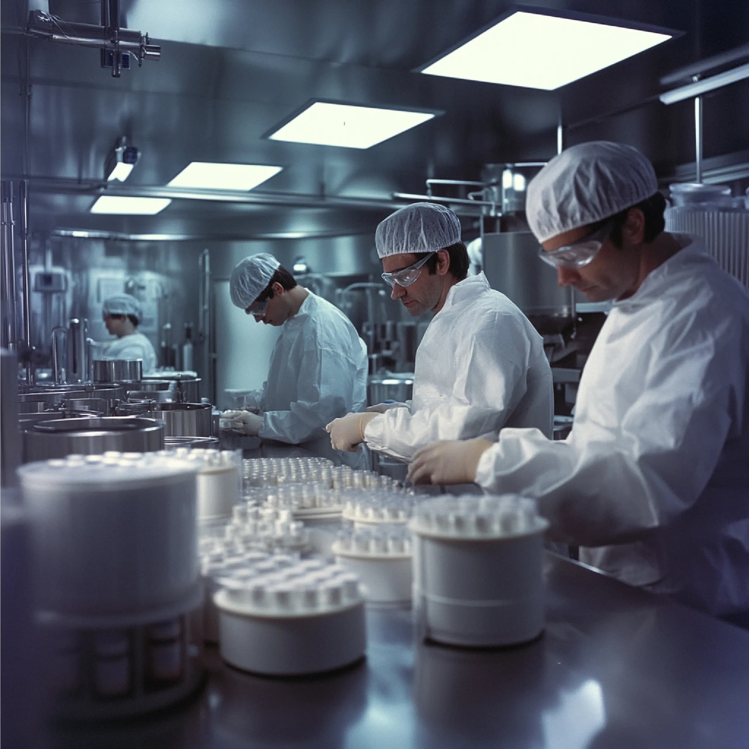 engineers-overseeing-automated-mixing-formulation-new-pharmaceuticals-sterile-enviro engineers-overseeing-automated-mixing-formulation-new-pharmaceuticals-sterile-enviro